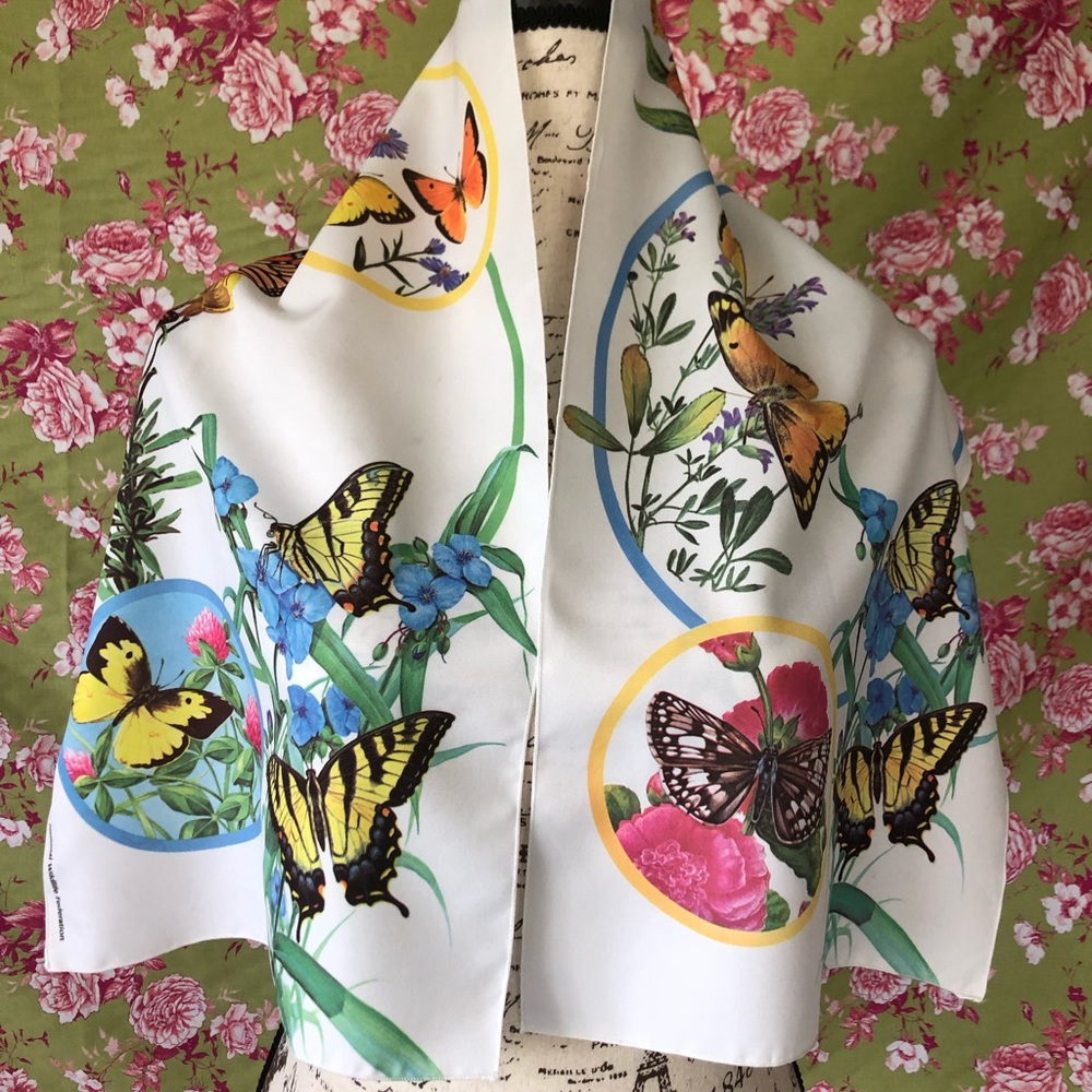 National wildlife federation butterfly scarf